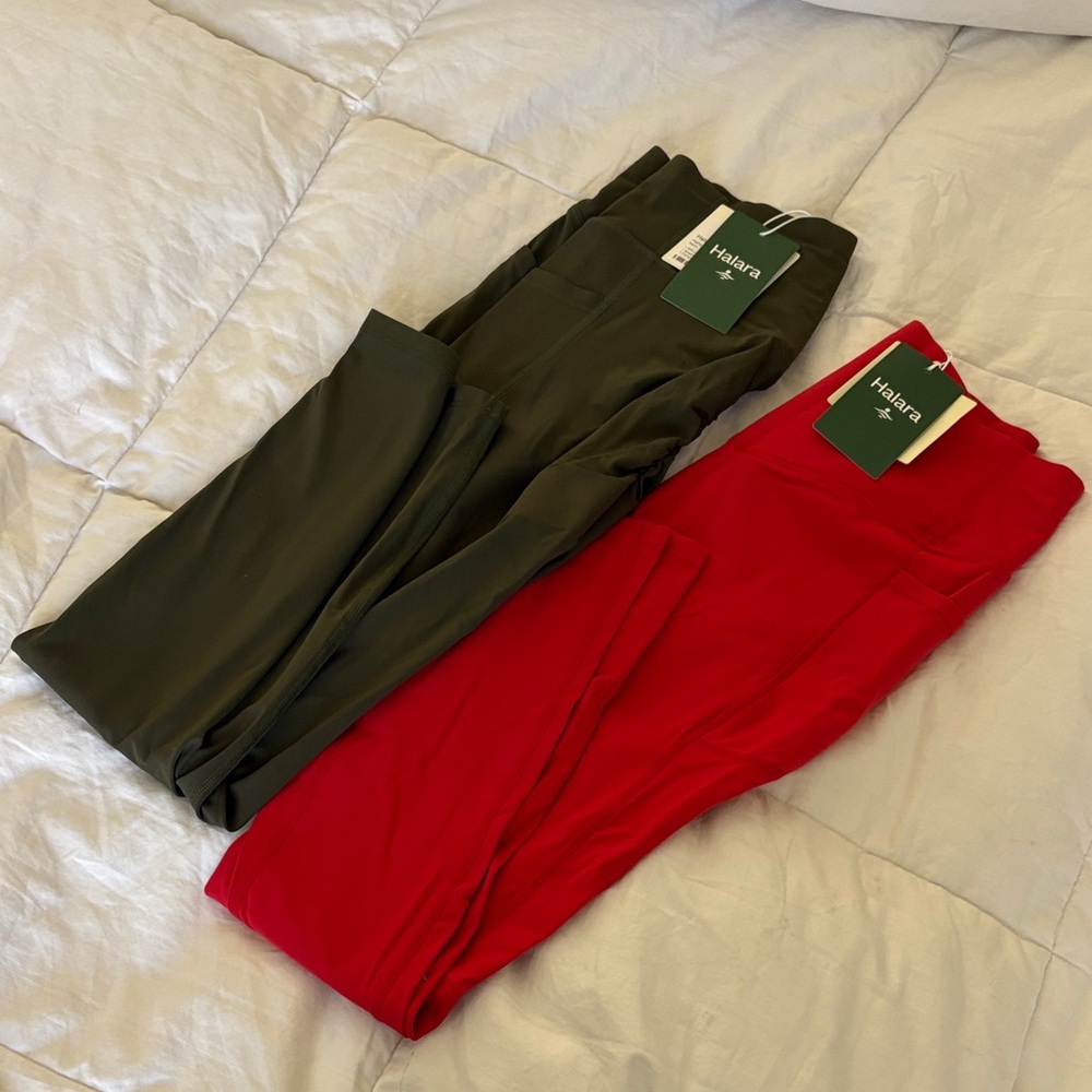 NWT 2 HALARA UltraSculpt Leggings (with Butt Lift)